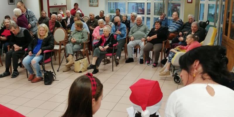 Noël en famille pour les résidents de l’EHPAD Robert Badoc à Limoux
