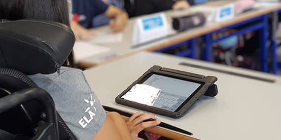 La dictée d’ELA avec l’IEM Galaxie