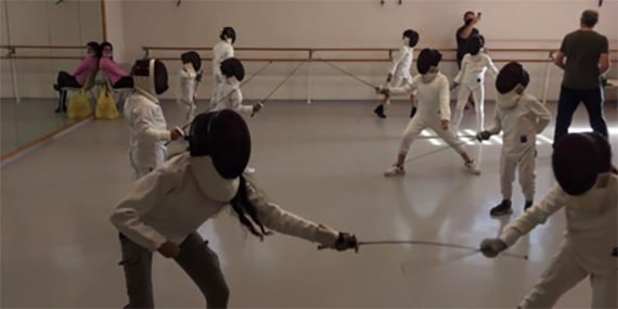 Rencontre Handi-Escrime avec l’IEM Galaxie