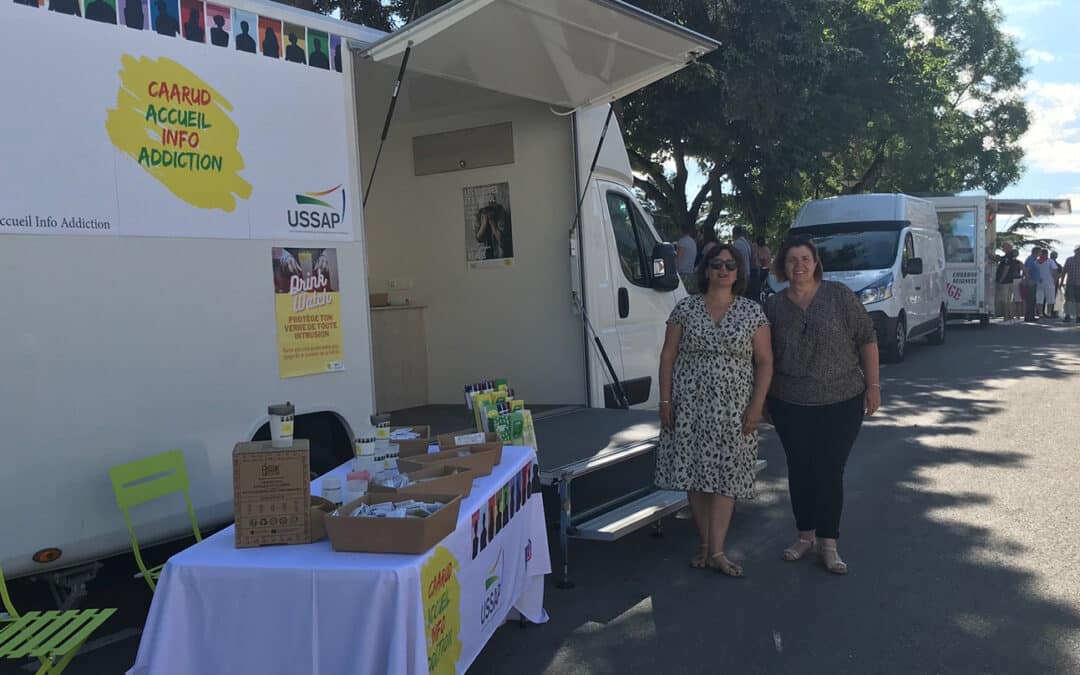 CAARUD Accueil Info Addiction au Festival Bandas en Malepère