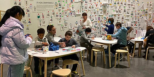Retour sur la sortie des enfants des CMPEA de l’USSAP au Musée des Abattoirs de Toulouse