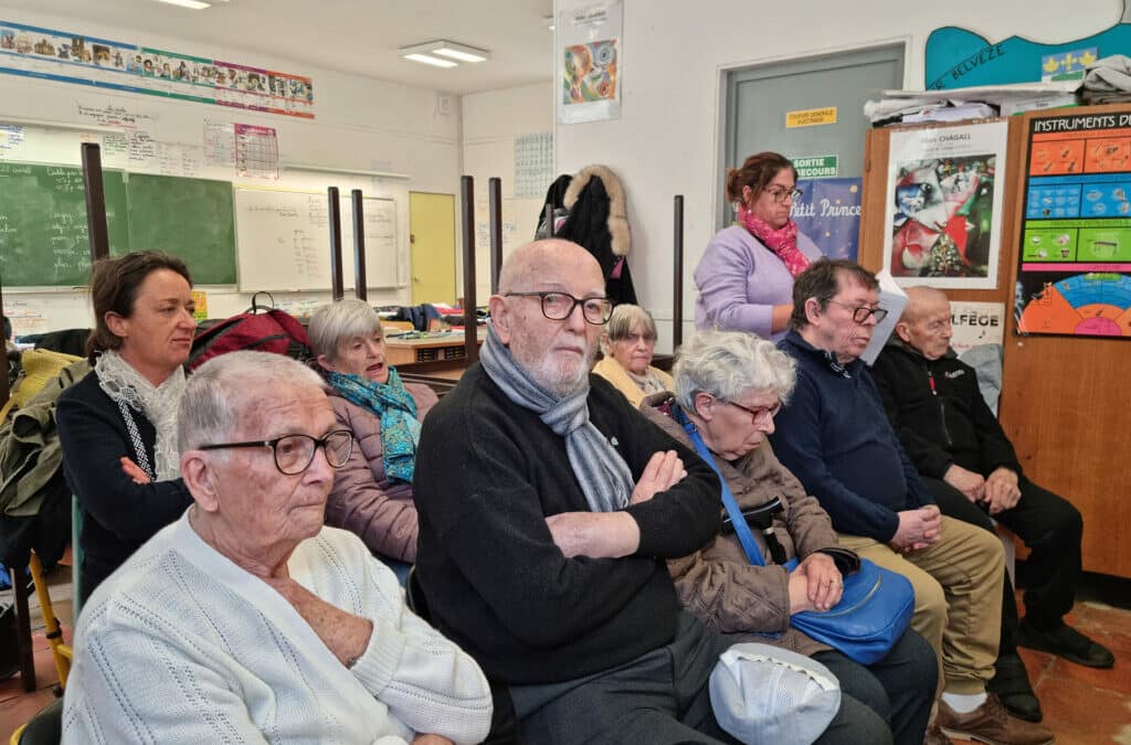 Une Rencontre Inter-Générationnelle pour l’HJ Chénier