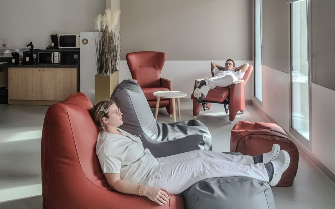 L’USSAP – Centre Bouffard Vercelli, améliore le bien-être au travail pour ses soignants