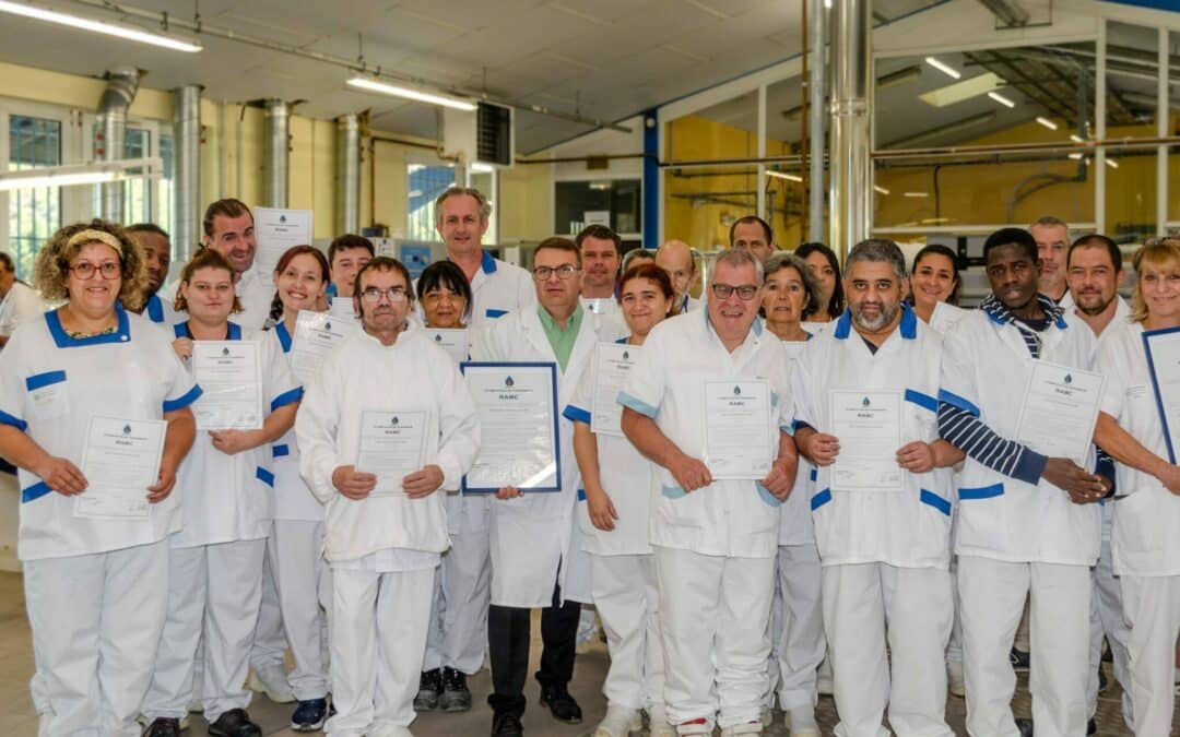 L’ESAT Les Ateliers du Cers décroche la Certification RABC pour son Atelier de Blanchisserie