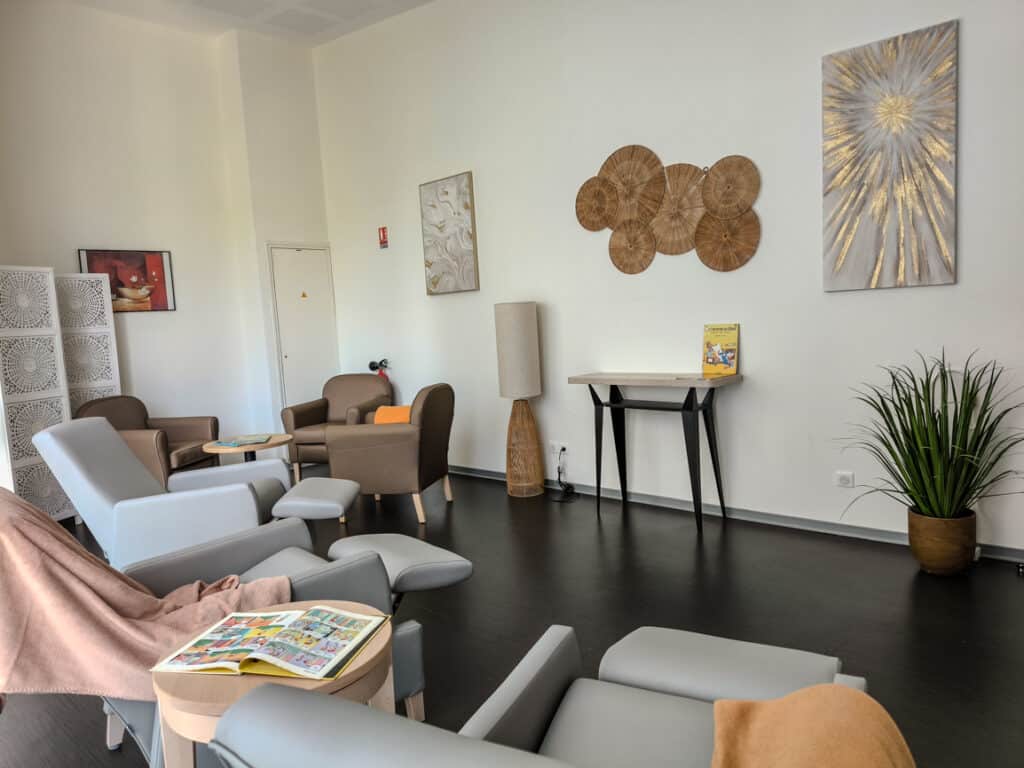 Nouvelle salle de repos