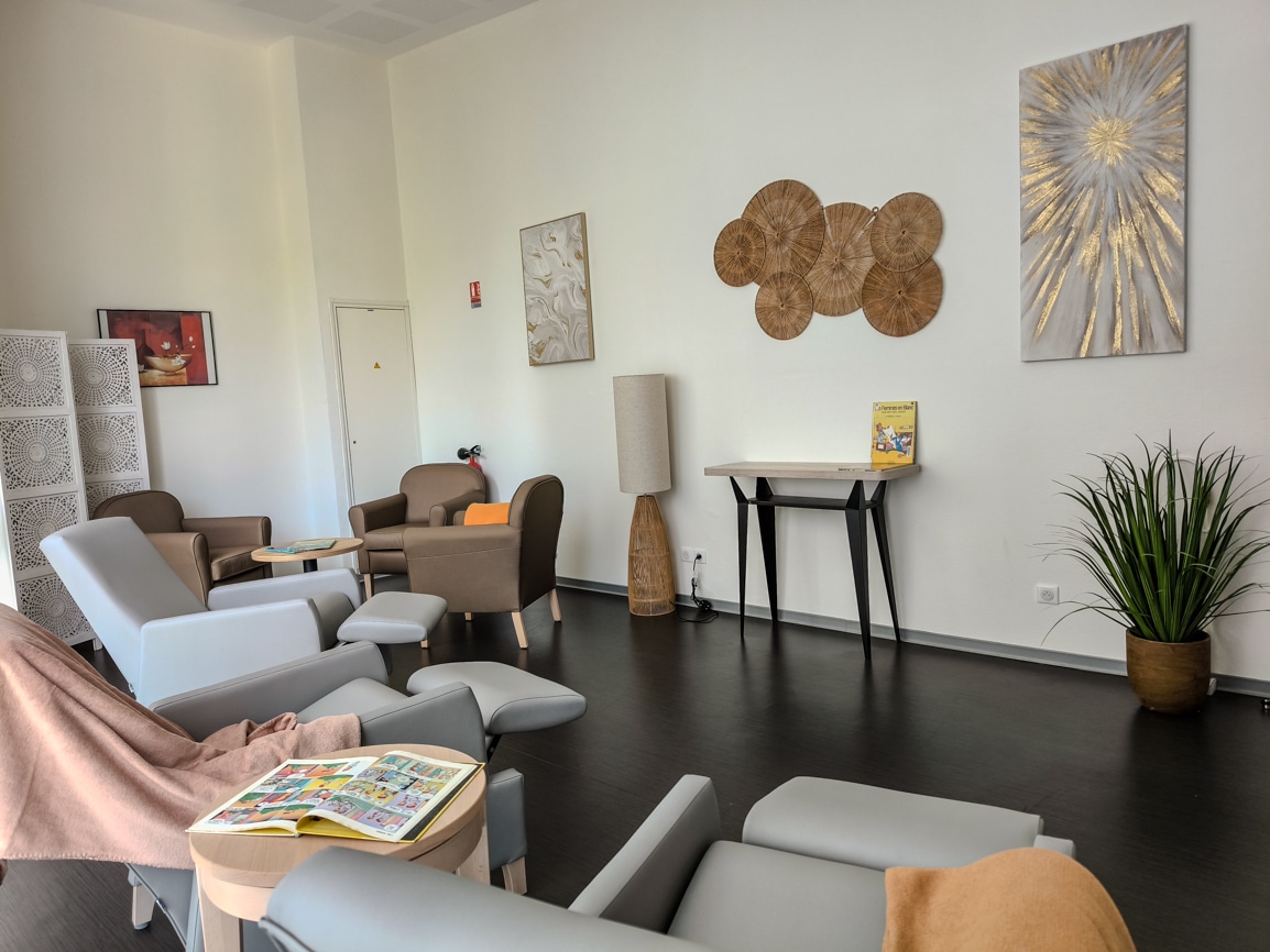 Nouvelle salle de repos