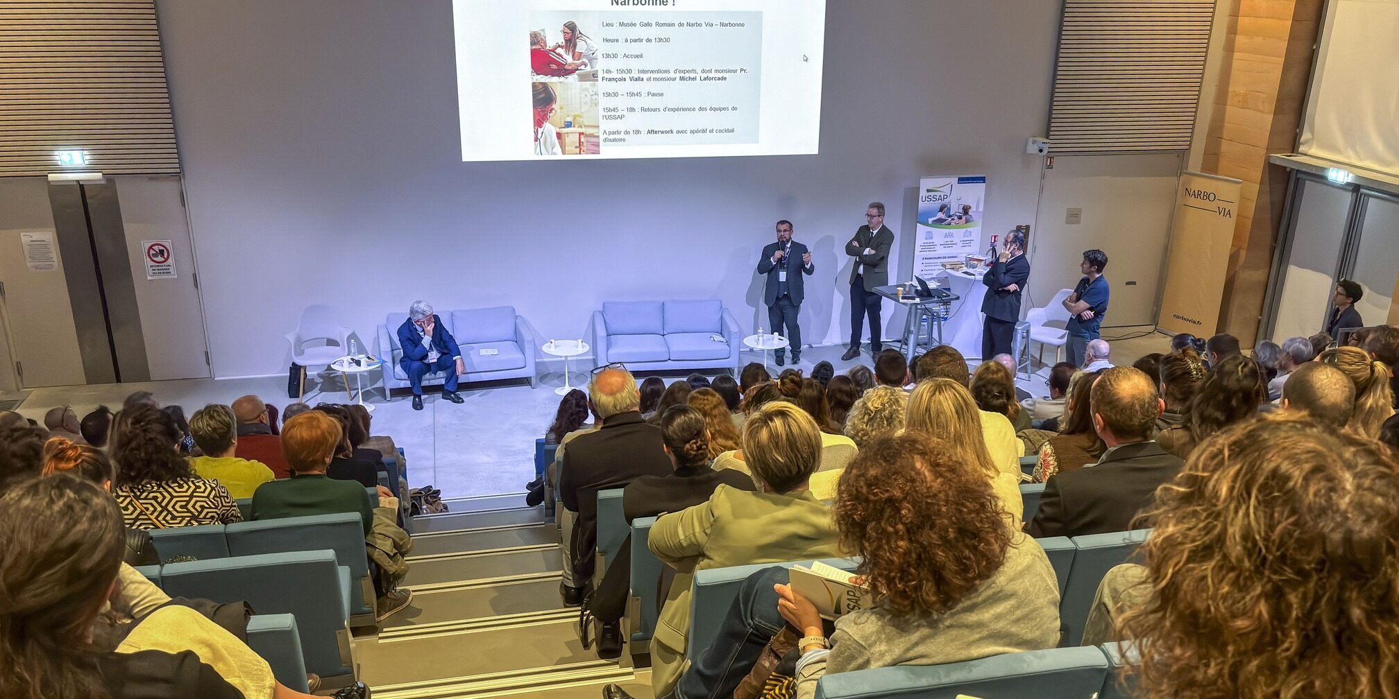 Photos de la conférence du séminaire USSAP